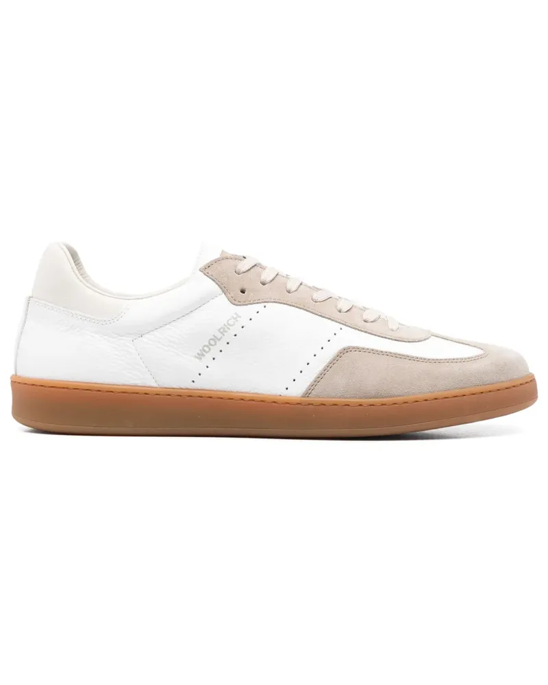 Woolrich Sneakers aus Leder - Weiß Weiß