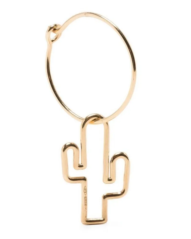 Aliita Ohrringe mit Kaktus - Gold Gold