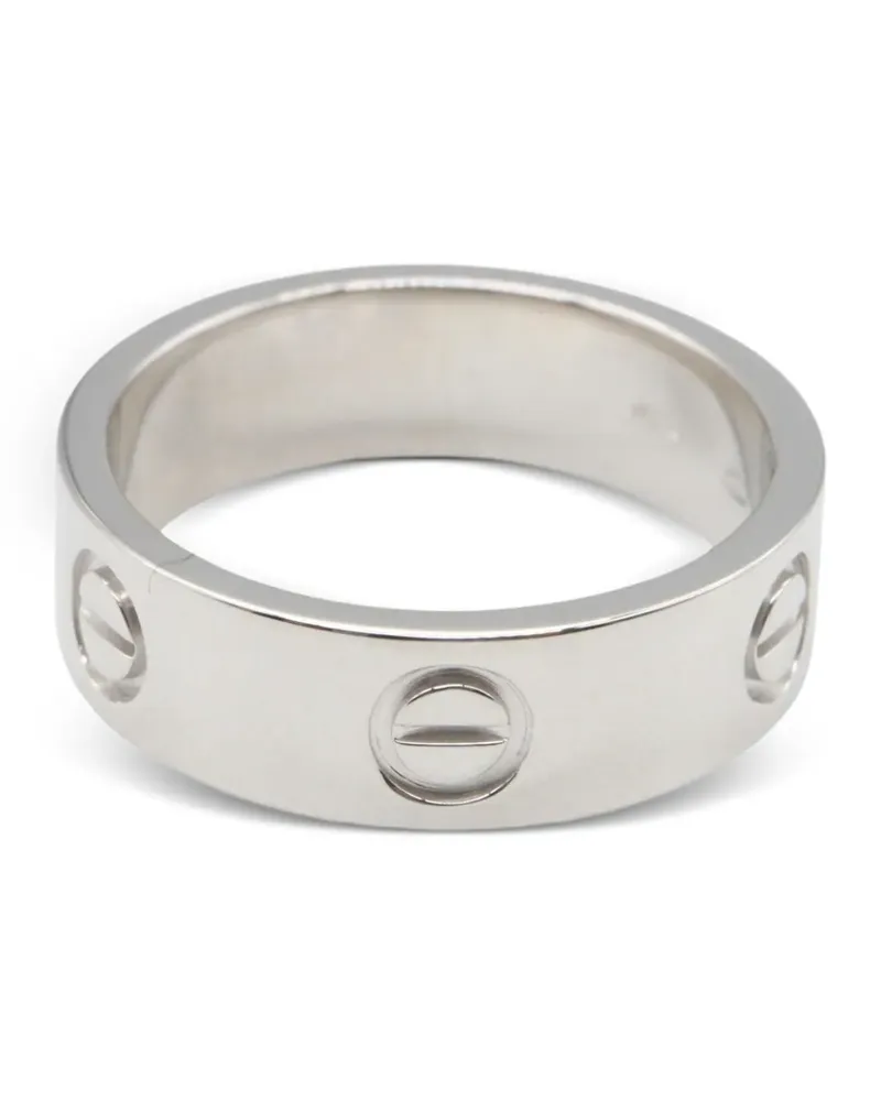 Cartier 10s Love screw-detail ring - Silber Silber