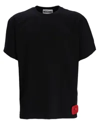 Moschino Security Tag T-Shirt Schwarz