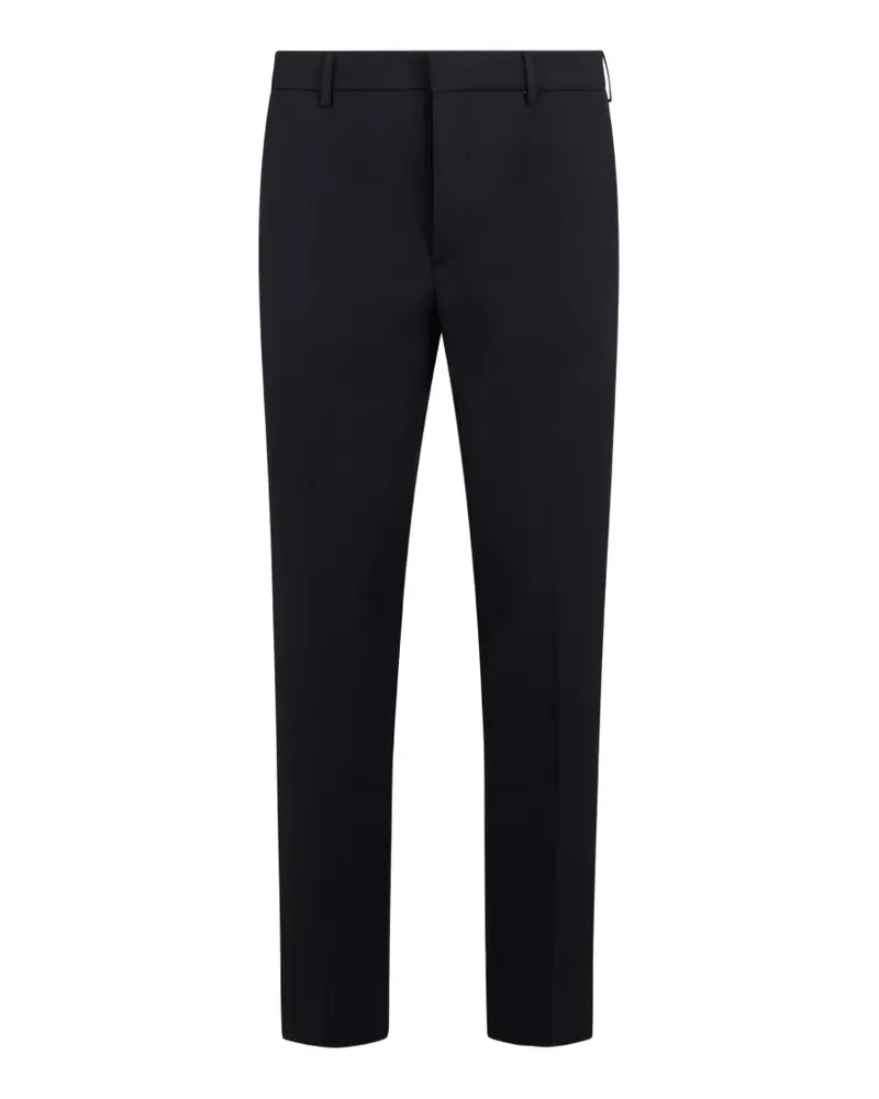 MOORER Hose mit Tapered-Bein - Blau Blau