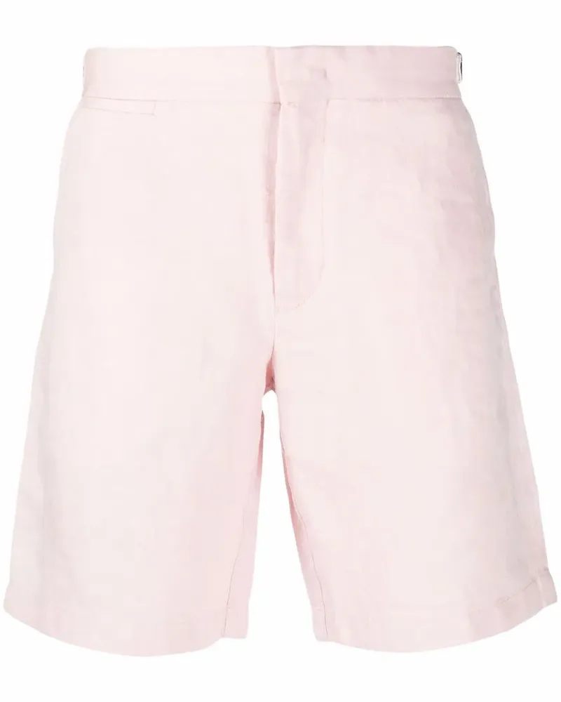 Orlebar Brown Norwich Shorts aus Leinen - Rosa Rosa
