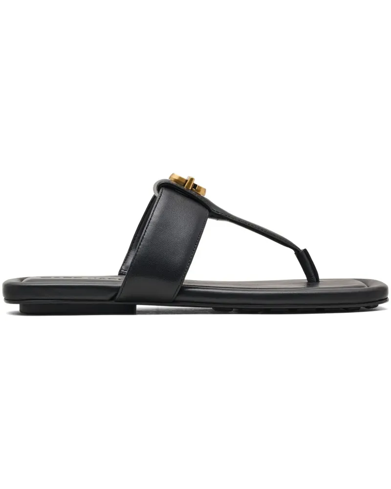 Marc Jacobs The Dual T Sandalen - Schwarz Schwarz