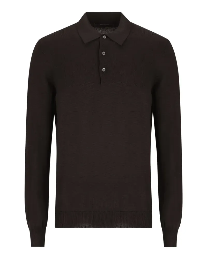 Tagliatore Palmer Pullover aus Feinstrick - Braun Braun