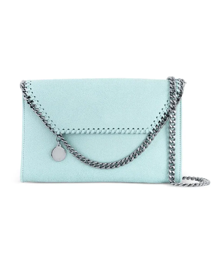 Stella McCartney Falabella chain-trim shoulder bag - Blau Blau