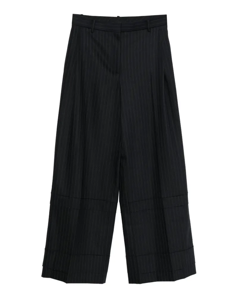 KHAITE Linden Palazzohose - Blau Blau