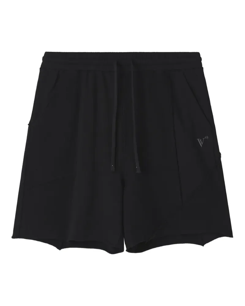 FIVE CM Shorts mit Logo-Stickerei - Schwarz Schwarz