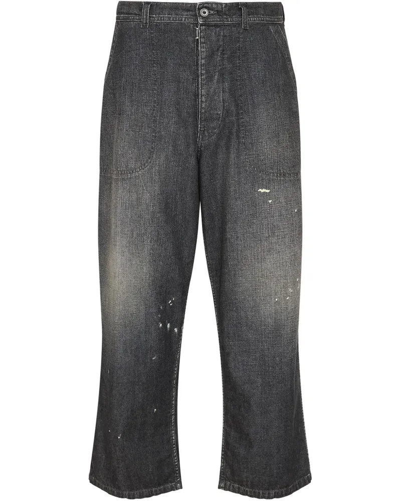 Maison Margiela Jeans mit weitem Bein - Grau Grau
