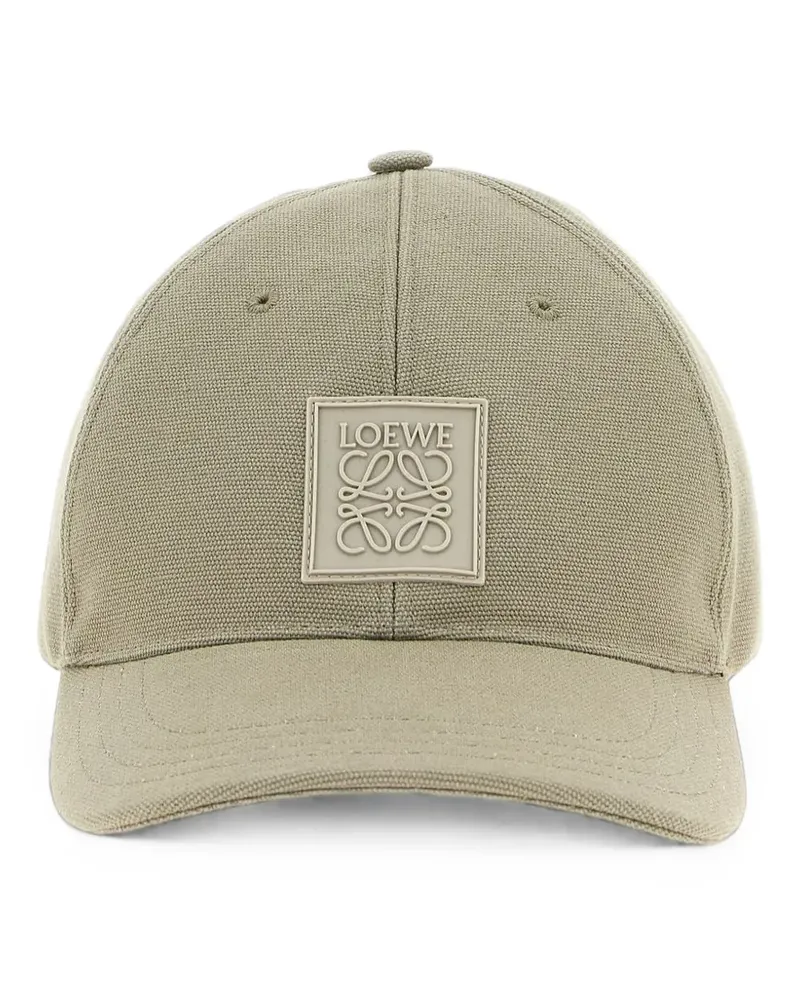 Loewe Anagram-patch cap - Grün Grün
