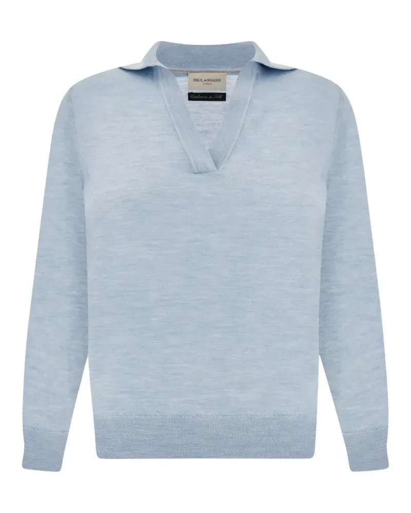 Paul & Shark Jaipur Pullover mit V-Ausschnitt - Blau Blau