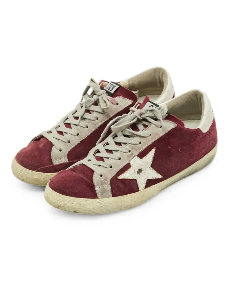 Golden Goose Super Star tricolour sneakers - Rot Rot