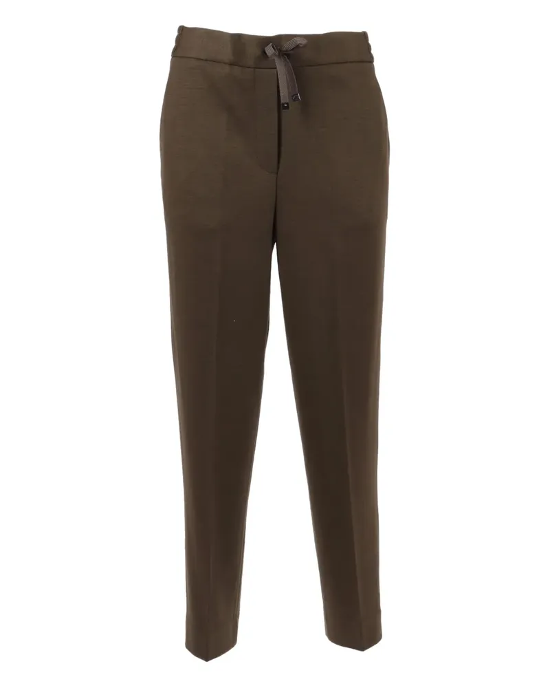 CIRCOLO 1901 Carrot Hose mit Kordelzug - Braun Braun