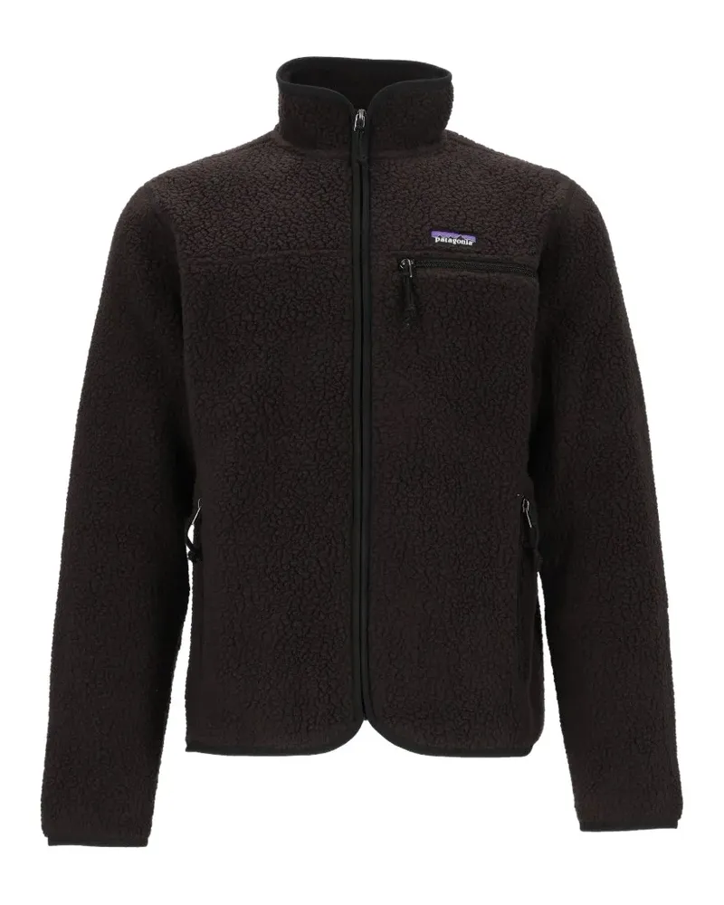Patagonia Retro Pile Fleecejacke - Schwarz Schwarz