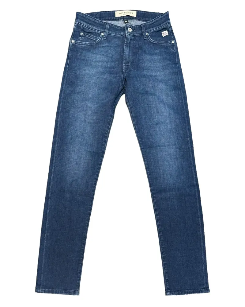 Roy Roger's Jeans mit Schlaufen - Blau Blau