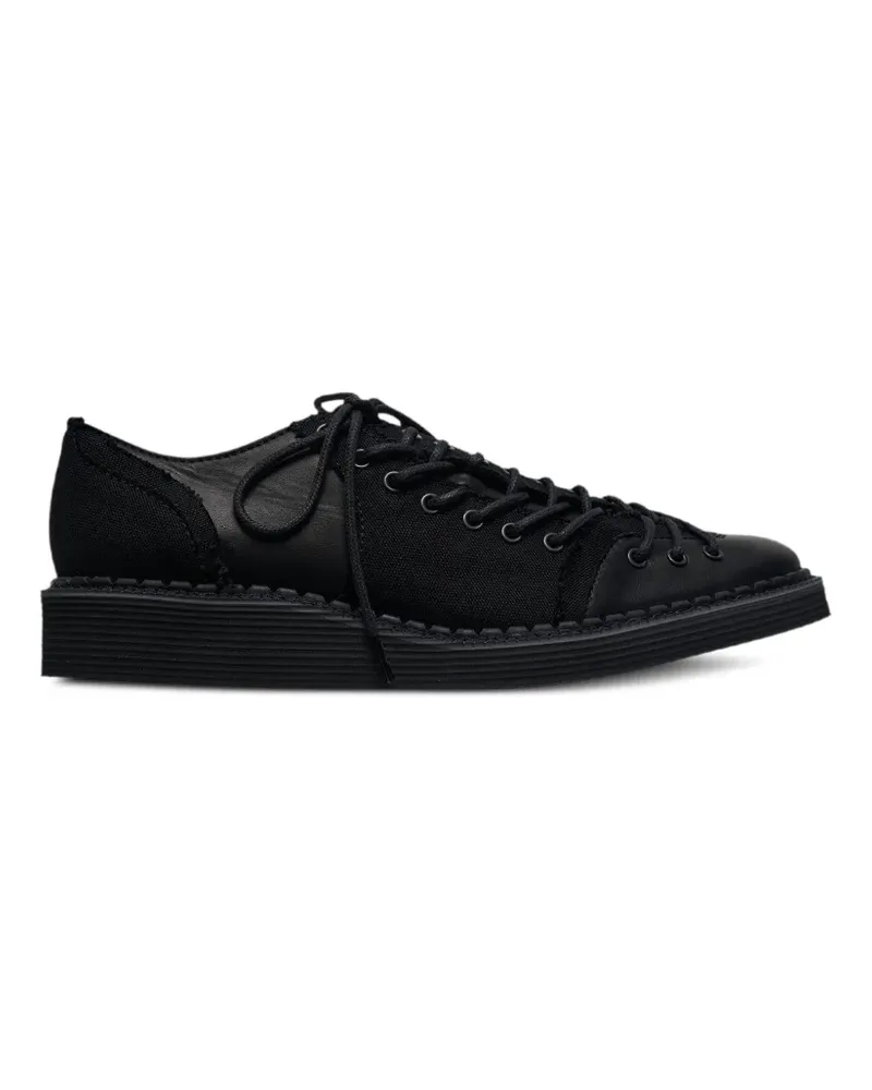 Yohji Yamamoto Sneakers mit Schnürung - Schwarz Schwarz