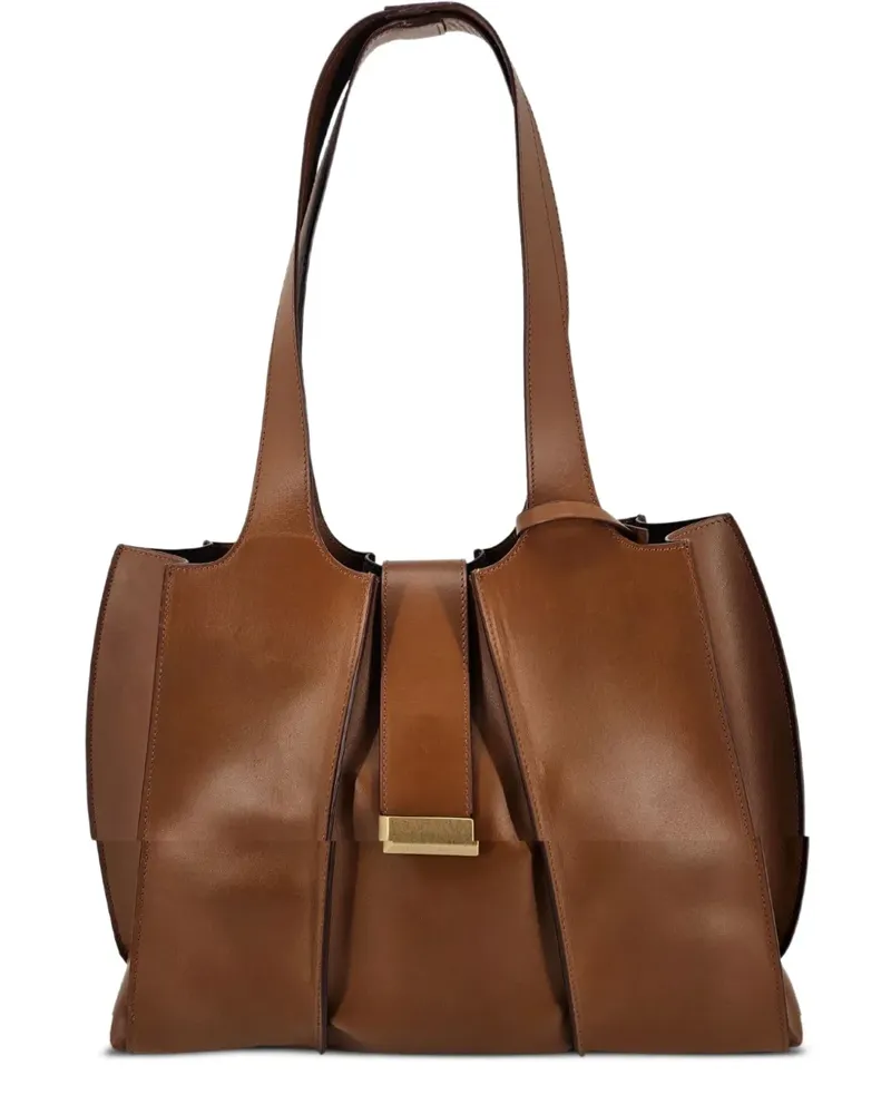 FESTA Milano Mittelgroße Eloise Schultertasche - Braun Braun