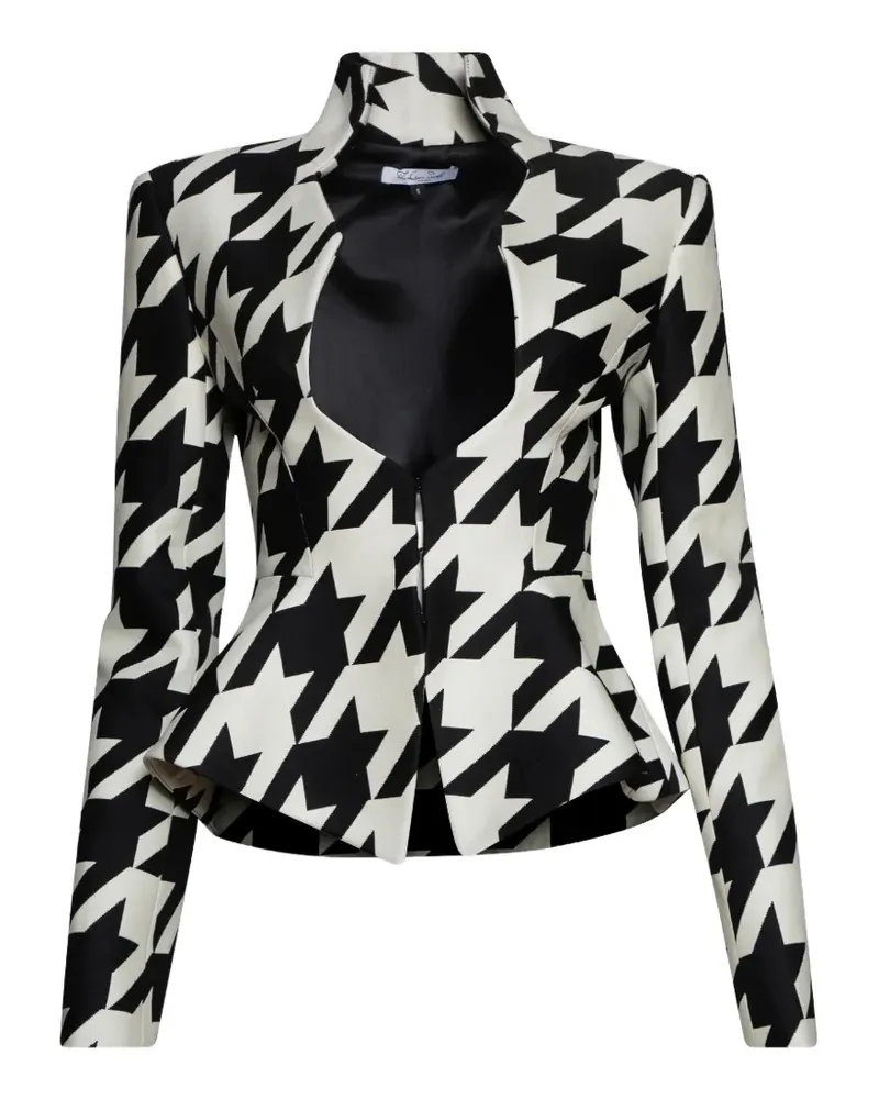 LaQuan Smith Blazer mit Cut-Out - Weiß Weiß