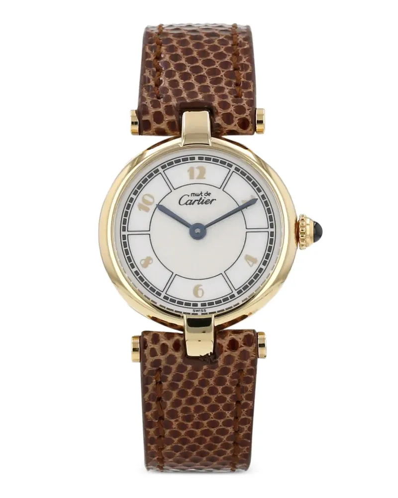 Cartier 1990 Must Vendôme Armbanduhr 24mm - Weiß Weiß