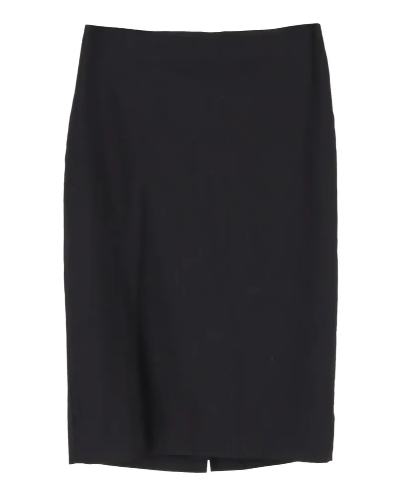 Theory Klassischer Bleistiftrock - Schwarz Schwarz