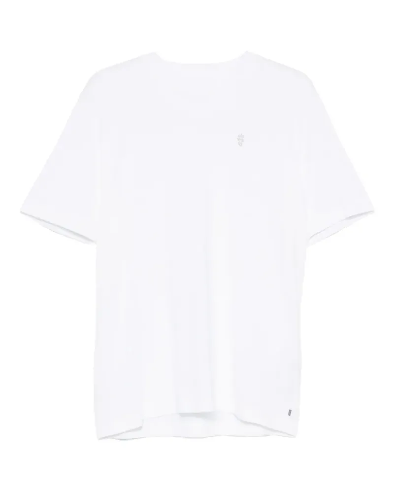 Eleventy Klassisches T-Shirt - Weiß Weiß