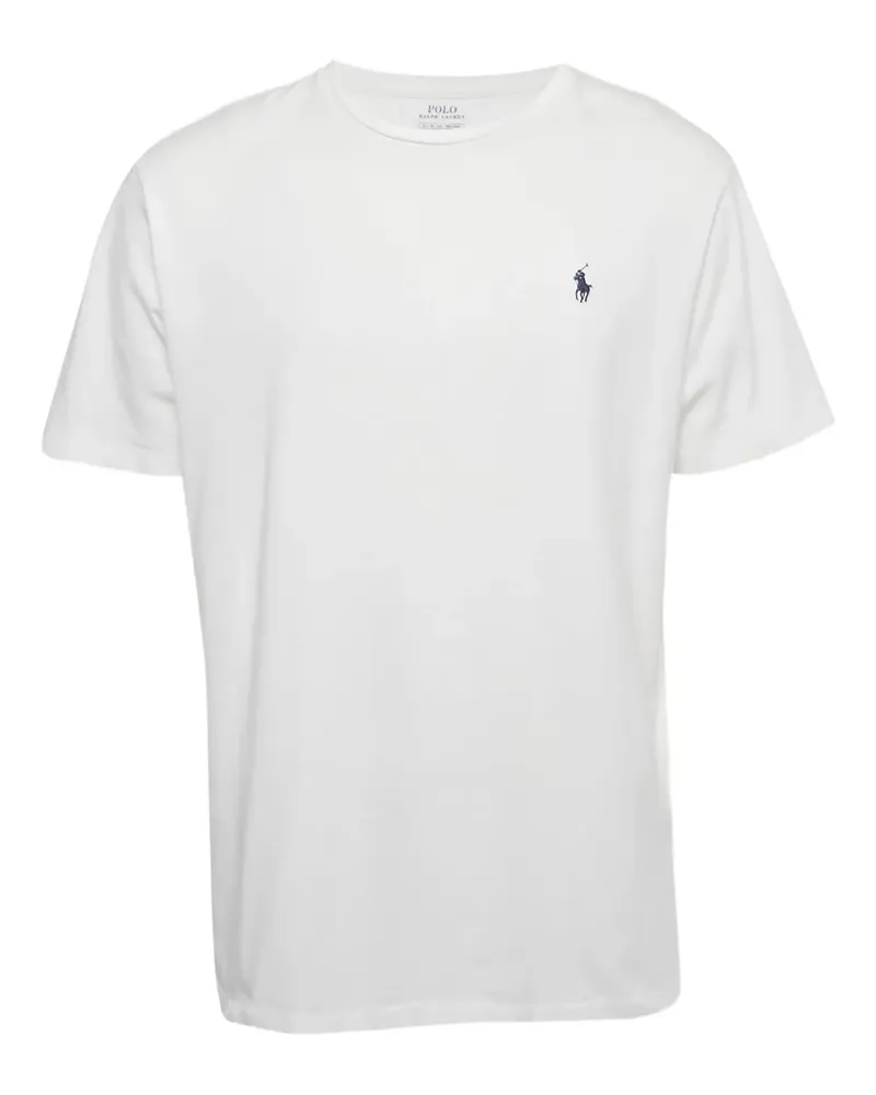 Ralph Lauren logo-embroidered T-shirt - Weiß Weiß