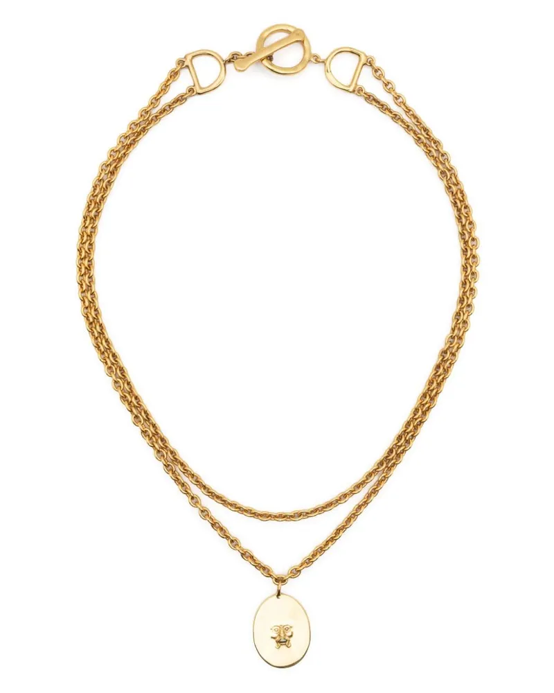 Patou Halskette mit Anhänger - Gold Gold