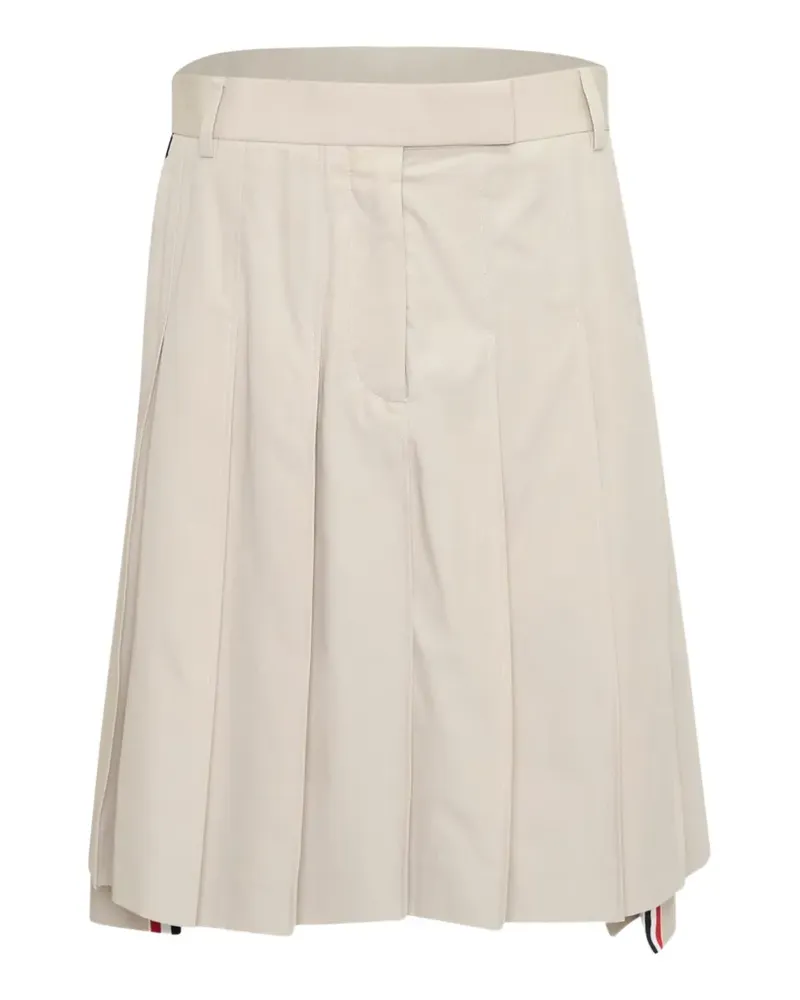 Thom Browne Faltenrock aus Baumwolle - Nude Nude