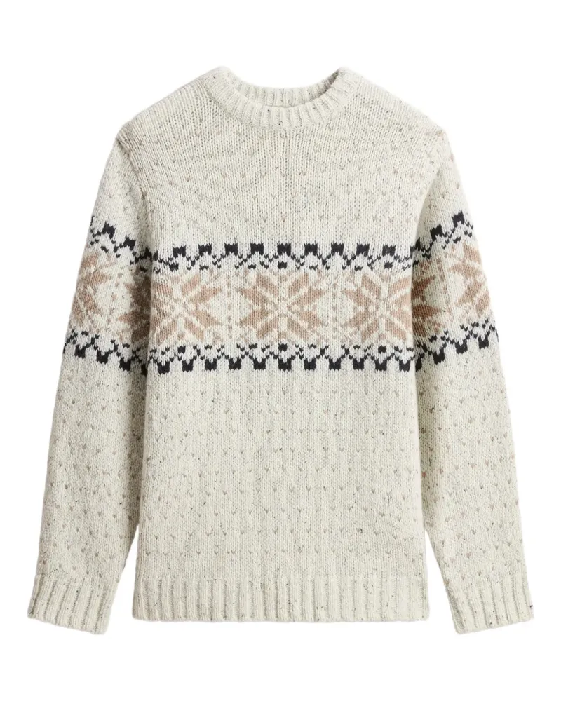 Woolrich Fair Isle jacquard sweater - Nude Nude