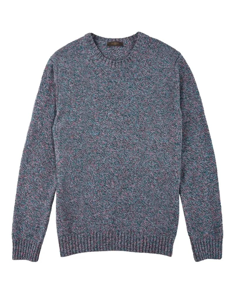 Zanone Pullover mit Rundhalsausschnitt - Blau Blau
