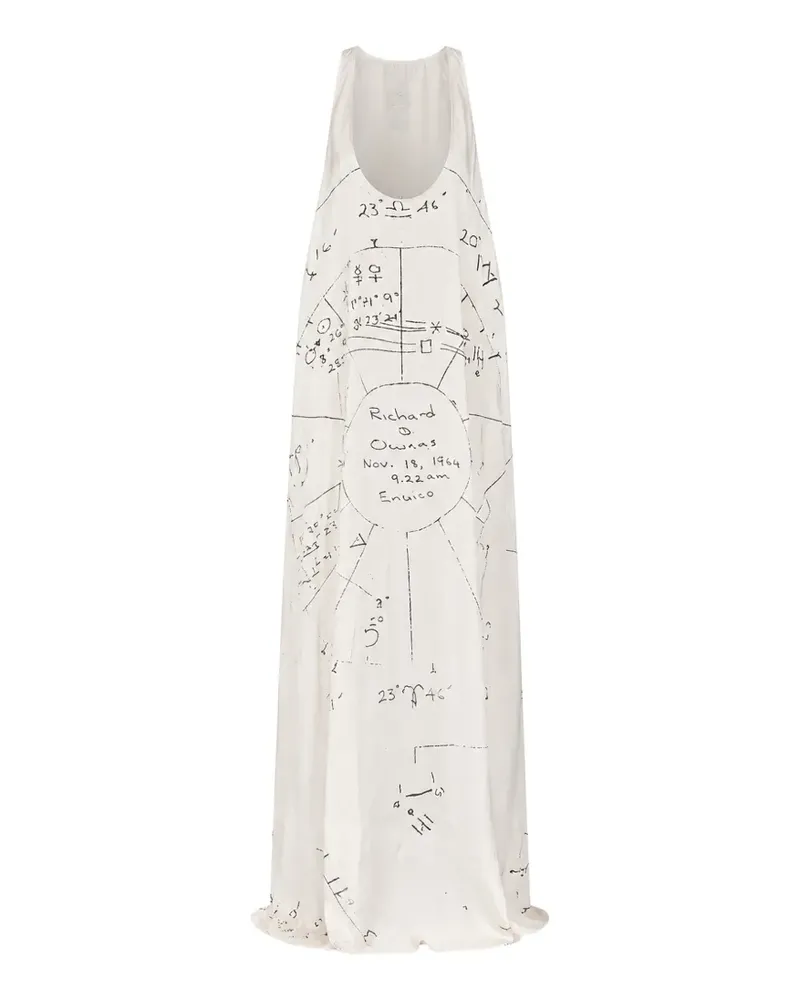 Rick Owens Tank gown - Weiß Weiß