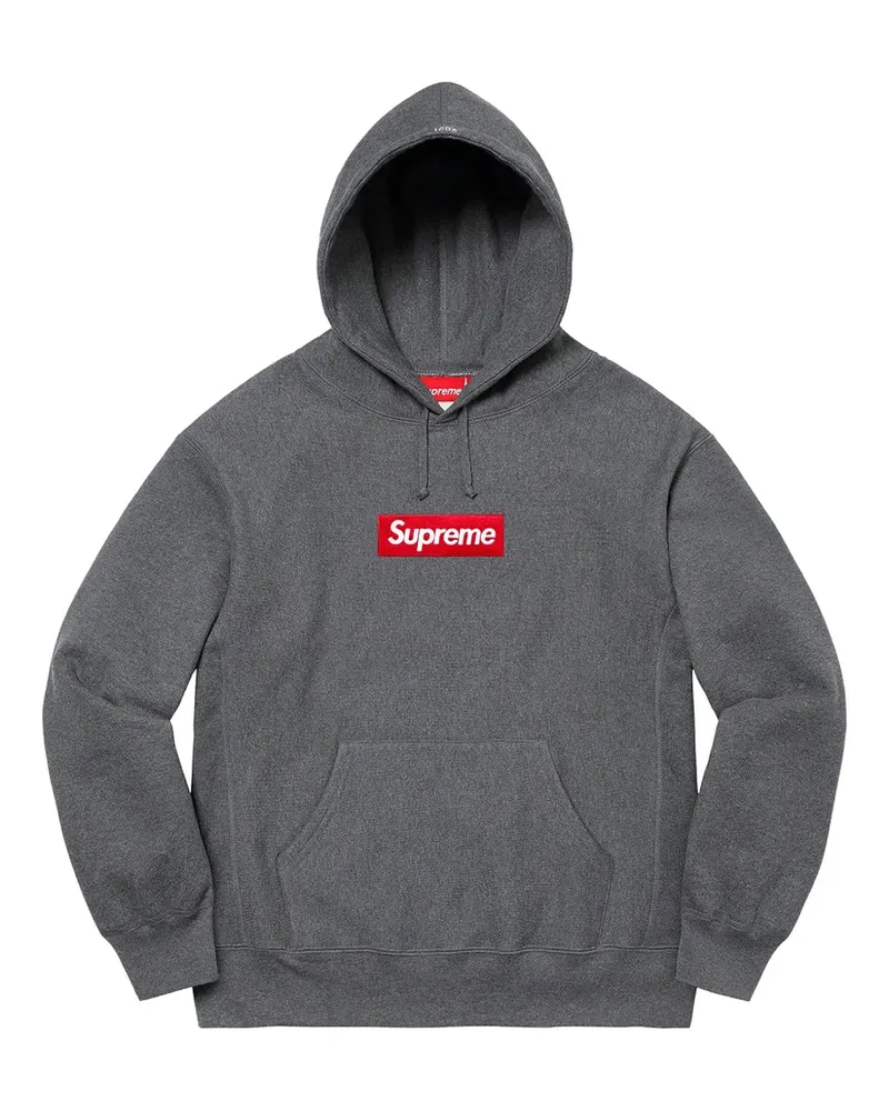 Supreme Being Hoodie mit Logo - Grau Grau