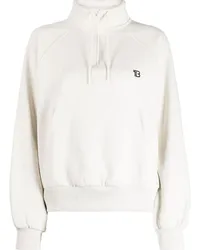 STUDIO TOMBOY Sweatshirt mit Logo-Stickerei Nude