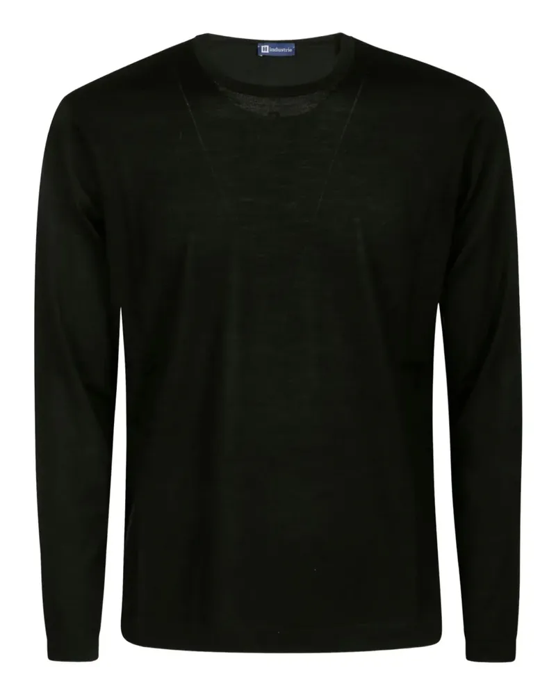Alpha Industries Klassisches Langarmshirt - Schwarz Schwarz