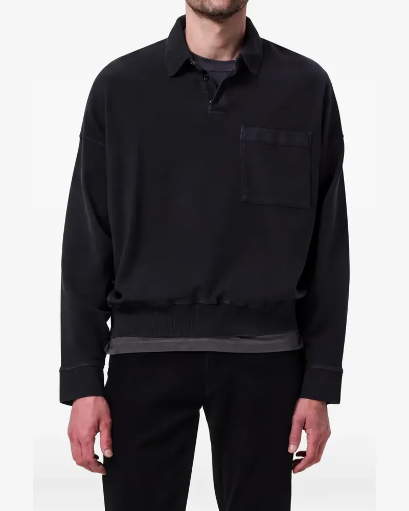 Citizens of humanity Rugby long-sleeve polo shirt - Grau Grau