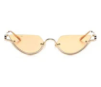 Cat-Eye-Sonnenbrille mit GG