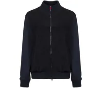 Cardigan mit Stehkragen - Blau