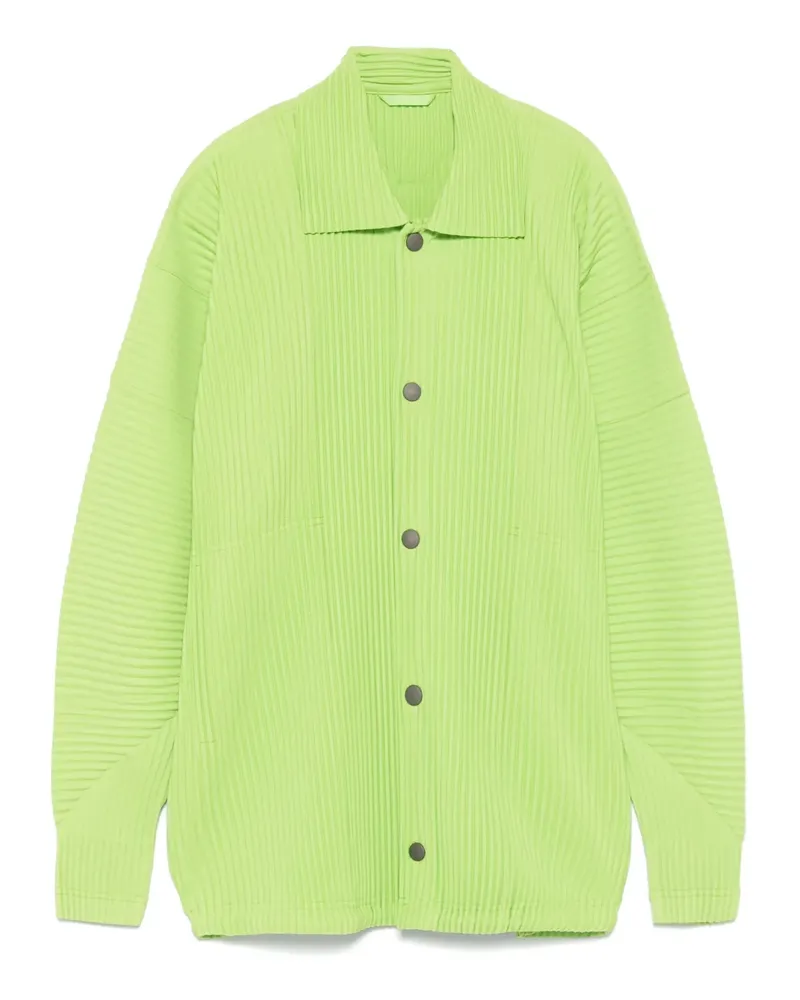 Issey Miyake MC March Hemdjacke - Grün Grün