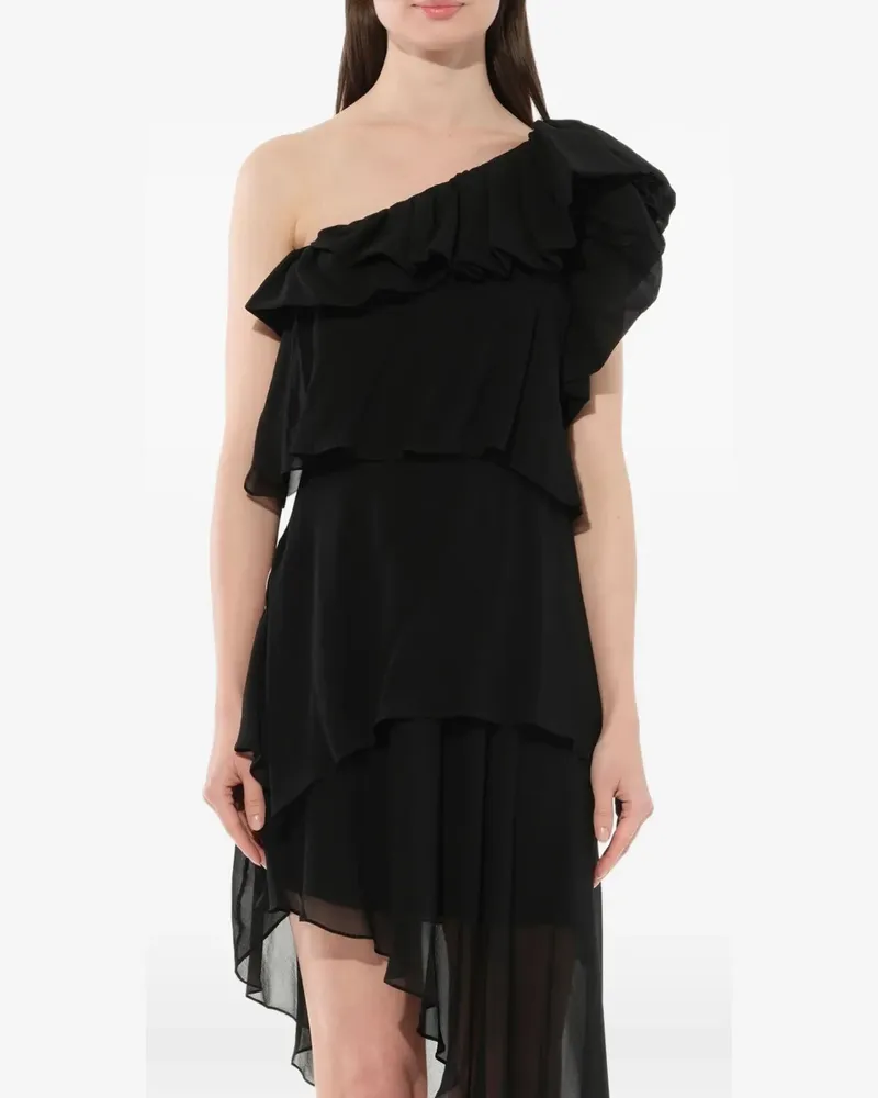 Givenchy Einschultriges Kleid - Schwarz Schwarz