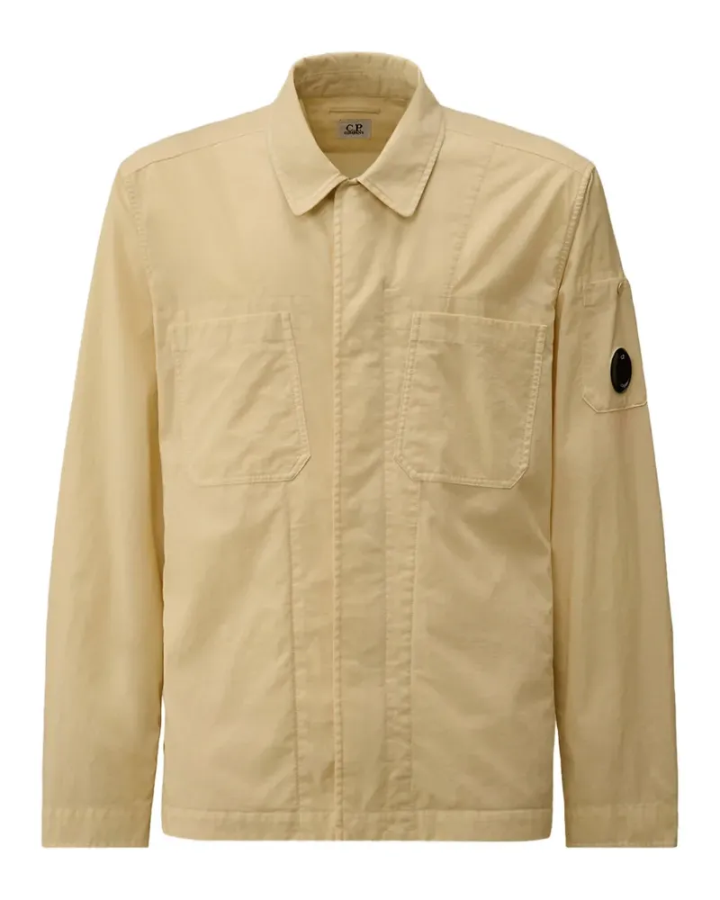 C.P. Company Hemd mit Brusttasche - Nude Nude