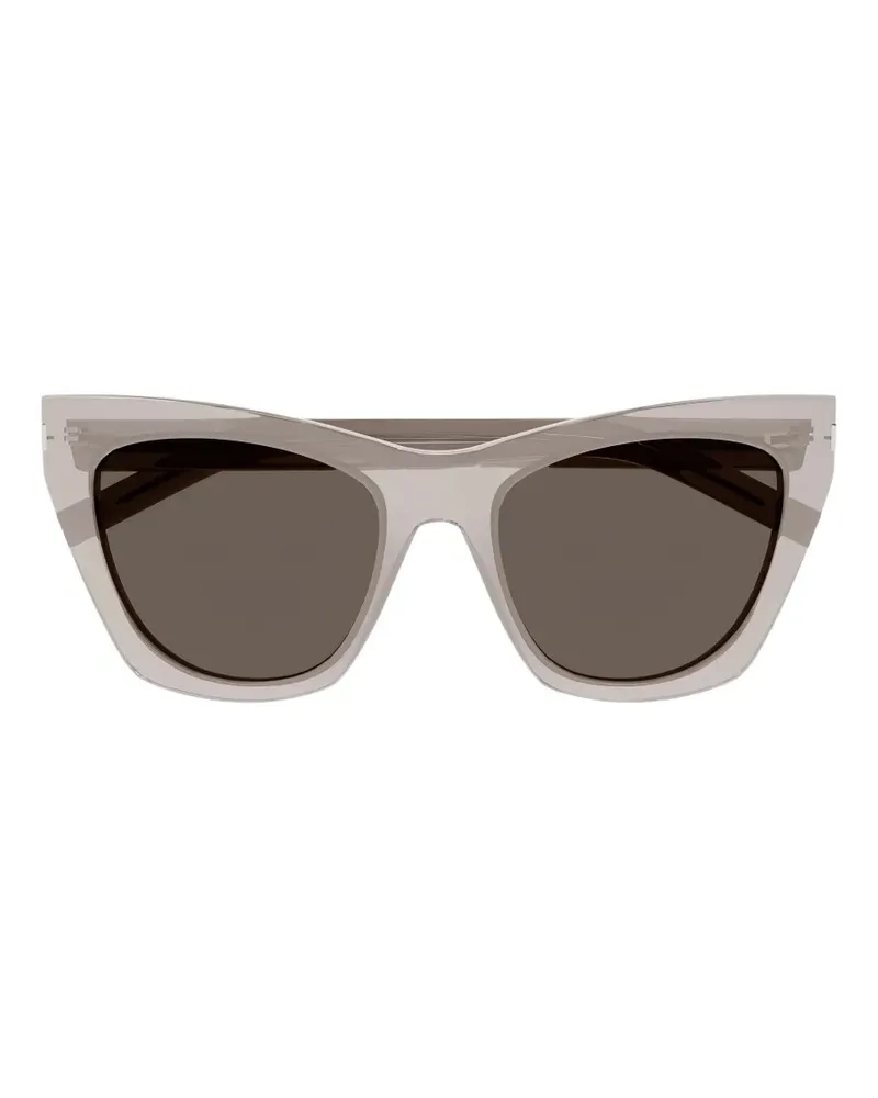 Saint Laurent Kate cat-eye frame sunglasses - Grau Grau