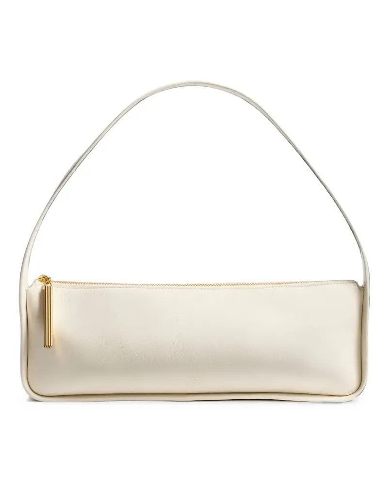 KHAITE Schultertasche aus Leder - Nude Nude