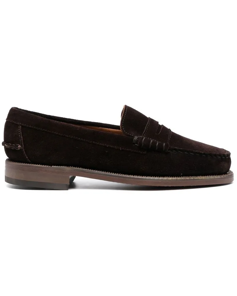 Sebago Penny-Loafer mit runder Kappe - Braun Braun