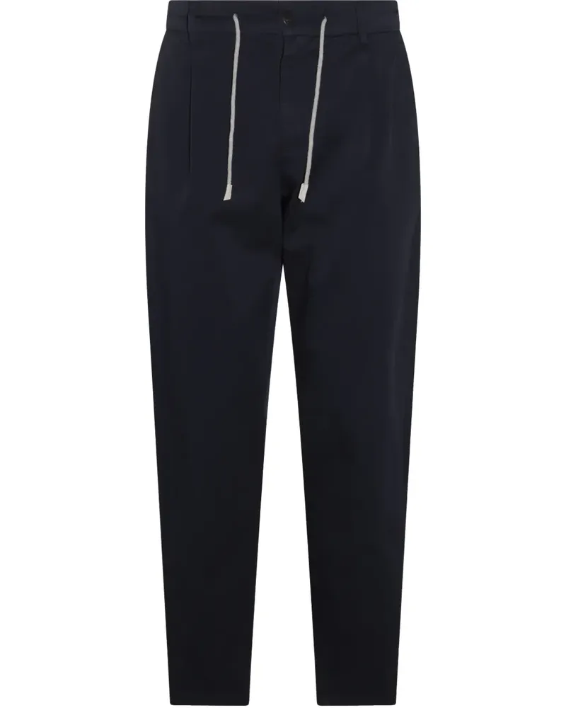 Eleventy Hose mit Kordelzug - Blau Blau