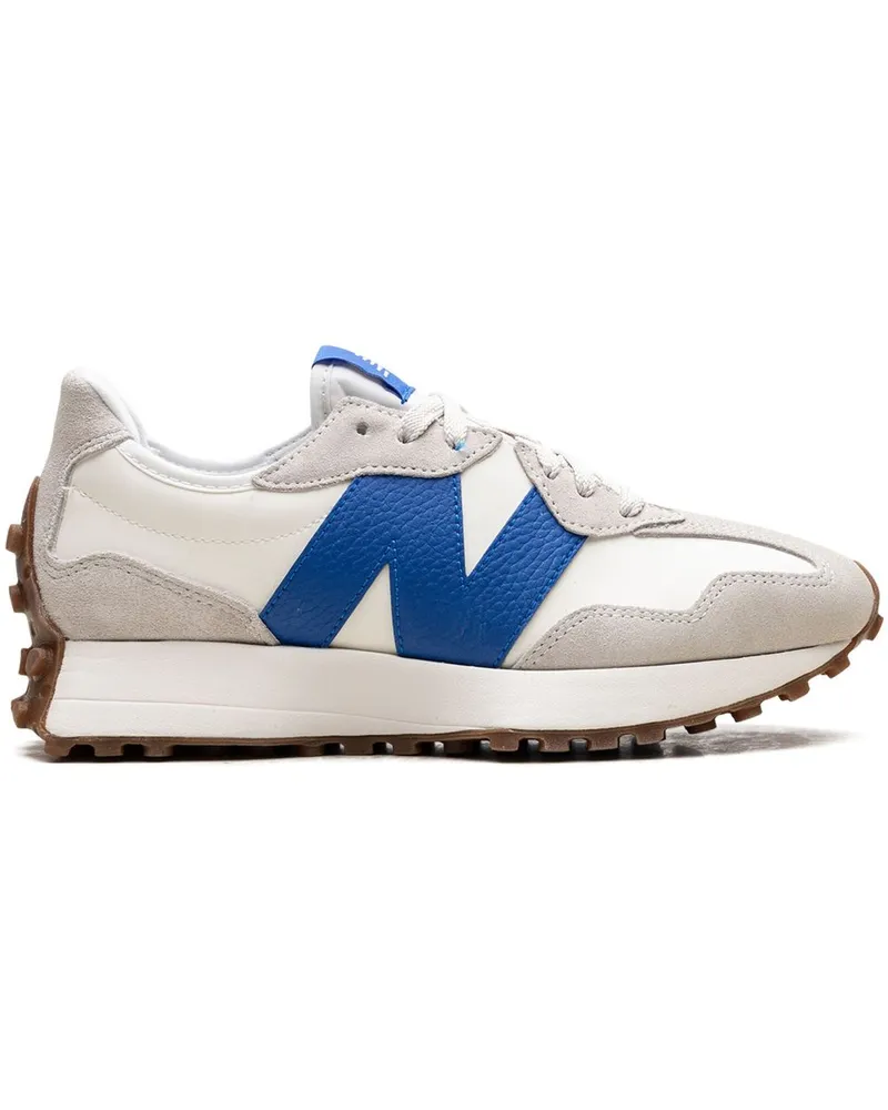 New Balance 327 Moonbeam True Blue Sneakers - Weiß Weiß