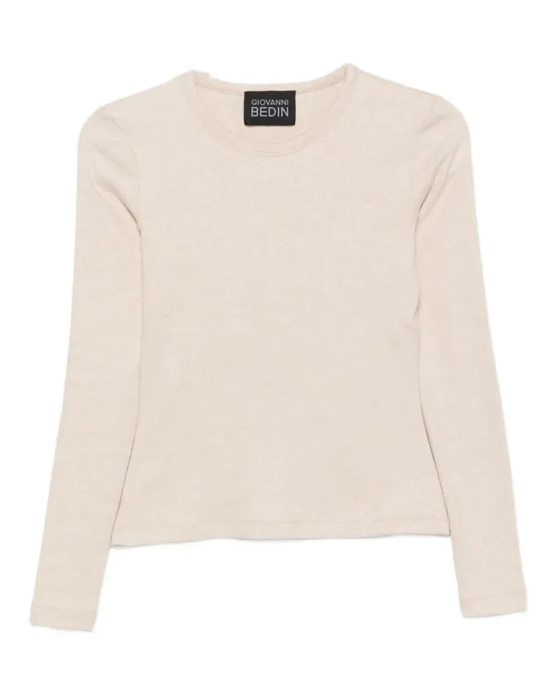Giovanni Bedin Pullover mit Rundhalsausschnitt - Nude Nude