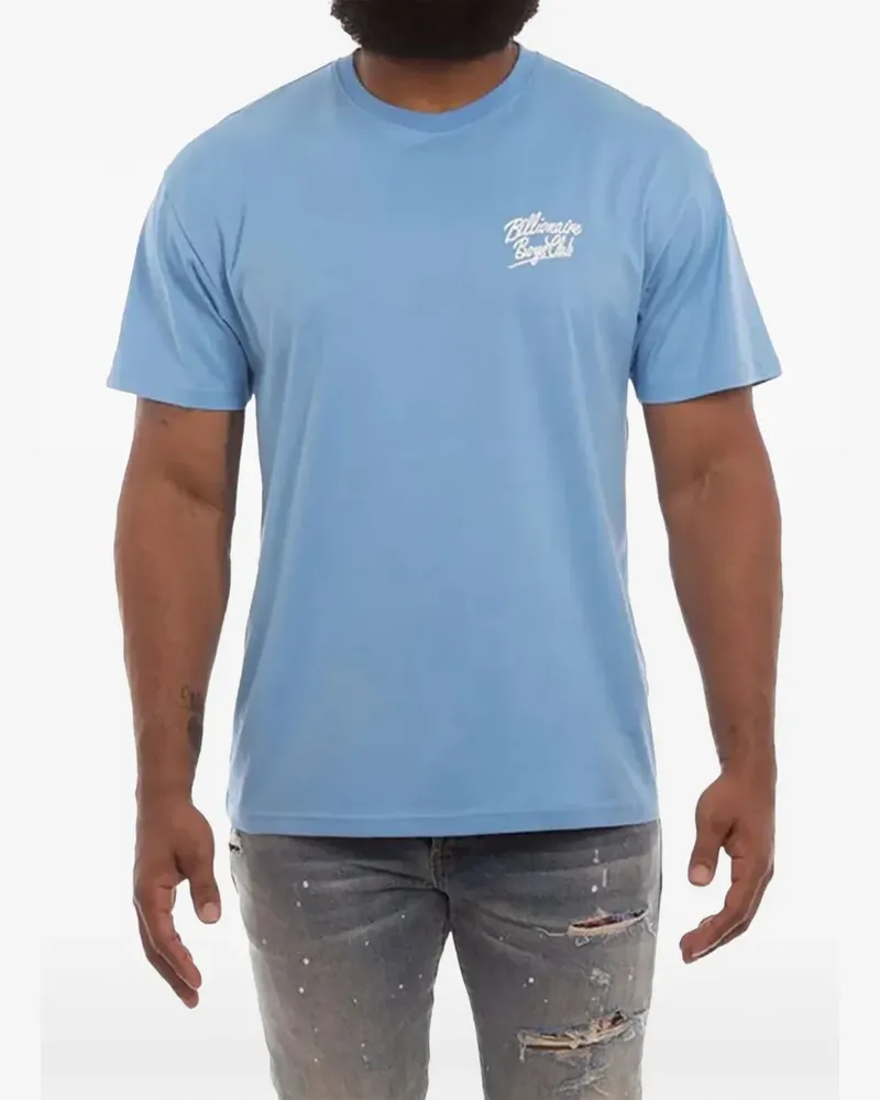 Billionaire Boys Club T-Shirt mit Schriftzug - Blau Blau