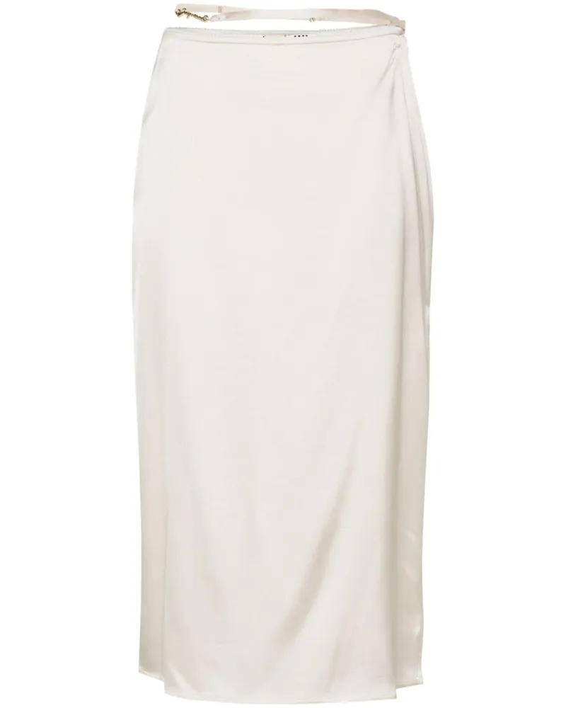 Jacquemus La Jupe Notte Midirock - Nude Nude