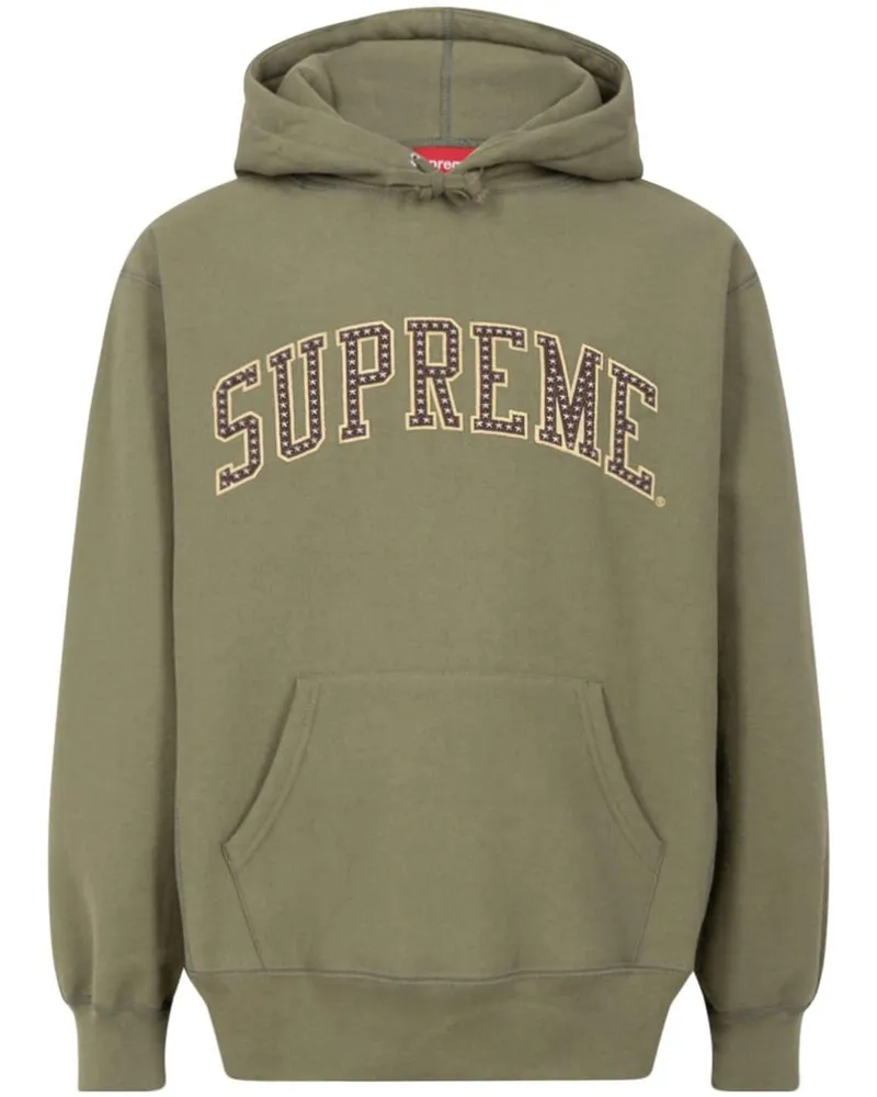 Supreme Being Stars Arc Hoodie Grün