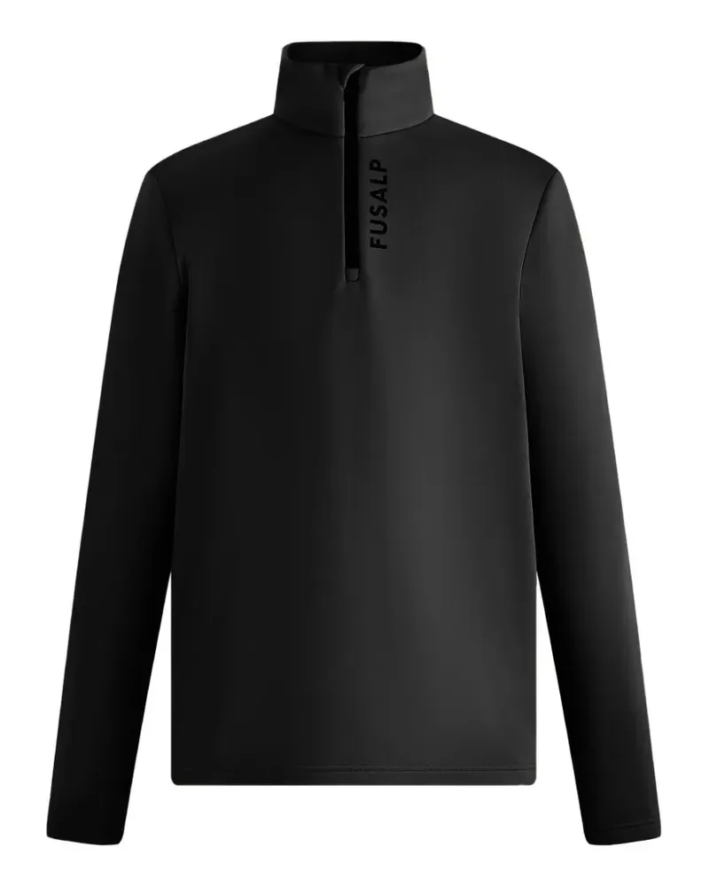 FUSALP Timothy zip-collar base layer - Schwarz Schwarz
