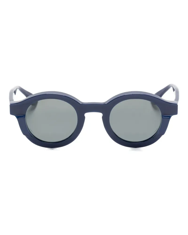 Thierry Lasry Slippery Sonnenbrille mit rundem Gestell - Blau Blau